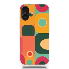 Geometric Design 08 Iphone 16 Tpu Uv Print Case by myclothy