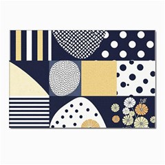 Geometric Design 10 Postcards 5  X 7  (pkg Of 10) by myclothy