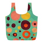 Geometric Design 11 Full Print Recycle Bag (L) Front