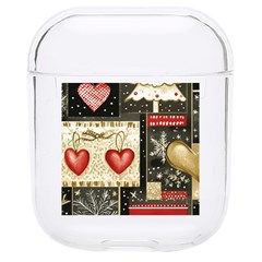 Christmas Reindeer Hard Pc Airpods 1/2 Case by Posterlux