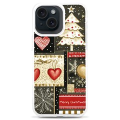 Christmas Reindeer Iphone 15 Plus Tpu Uv Print Case by Posterlux