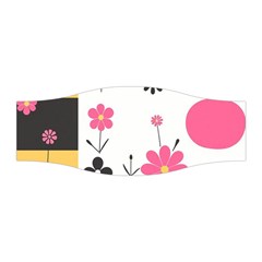  Minimalist Pattern With Simple Lines,flower And Shapes, Creating A Clean And Modern Stretchable Headband by myclothy