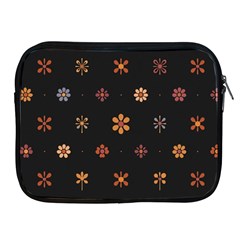 Minimalist Pattern With Simple Lines,flower And Shapes, Creating A Clean And Modern Apple Ipad 2/3/4 Zipper Cases by myclothy