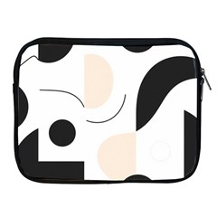 A Minimalist Pattern With Simple Lines And Shapes, Creating A Clean And Modern Aesthetic 05 Apple Ipad 2/3/4 Zipper Cases by myclothy