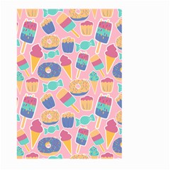 Ice Cream Donut Sweets Candie Large Garden Flag (two Sides) by Apenda