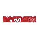 Valentine Premium Plush Fleece Scarf (Mini) Back