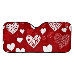 Valentine Car Windshield Sunshade by pollyparadiseartshop