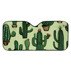 Cactus  Car Windshield Sunshade by pollyparadiseartshop