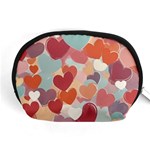 Valentines Day Hearts Romance Love Accessory Pouch (Medium) Front