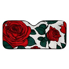 Roses Car Windshield Sunshade by pollyparadiseartshop