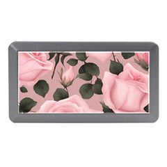 Pink Roses Memory Card Reader (mini) by pollyparadiseartshop