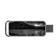 Nahuel Huapi Lake And Andes Range Mountains Landscape, Bariloche, Argentina Portable Usb Flash (two Sides) by dflcprintsclothing