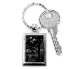 Los Alerces National Park Waterfront Landscape, Argentina002 Key Chain (rectangle) by dflcprintsclothing