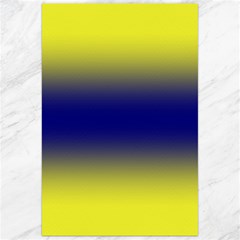 Electric Yellow To Navy Blue Bilinear Gradient Canvas 24  X 36  by GradientsOmbre