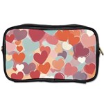 Valentines Day Hearts Romance Love Toiletries Bag (Two Sides) Front