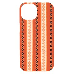 Geometrical Geometric Pattern Iphone 15 Black Uv Print Pc Hardshell Case by Sabxi