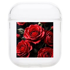 Red Roses Soft Tpu Airpods 1/2 Case by Sabxi