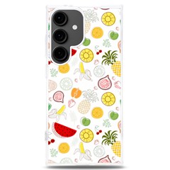 Pattern Seamless Texture Fruit Samsung Galaxy S24 Plus 6 7 Inch Tpu Uv Case by Sabxi