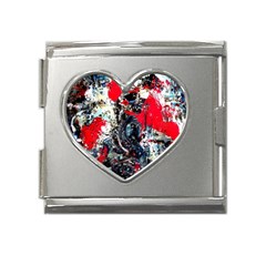 Multiple Desires-1-2 Mega Link Heart Italian Charm (18mm) by bestdesignintheworld