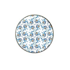 Bluey, Bluey Merch, Bluey Pattern, Bluey Bluey, Bingo, Bluey Design, Bluey Dog Hat Clip Ball Marker (10 Pack) by avitendut